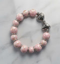Blushing Hearts Marble Bracelet
