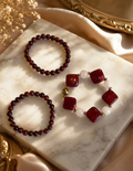 Ruby Rose Trio Bracelet Set