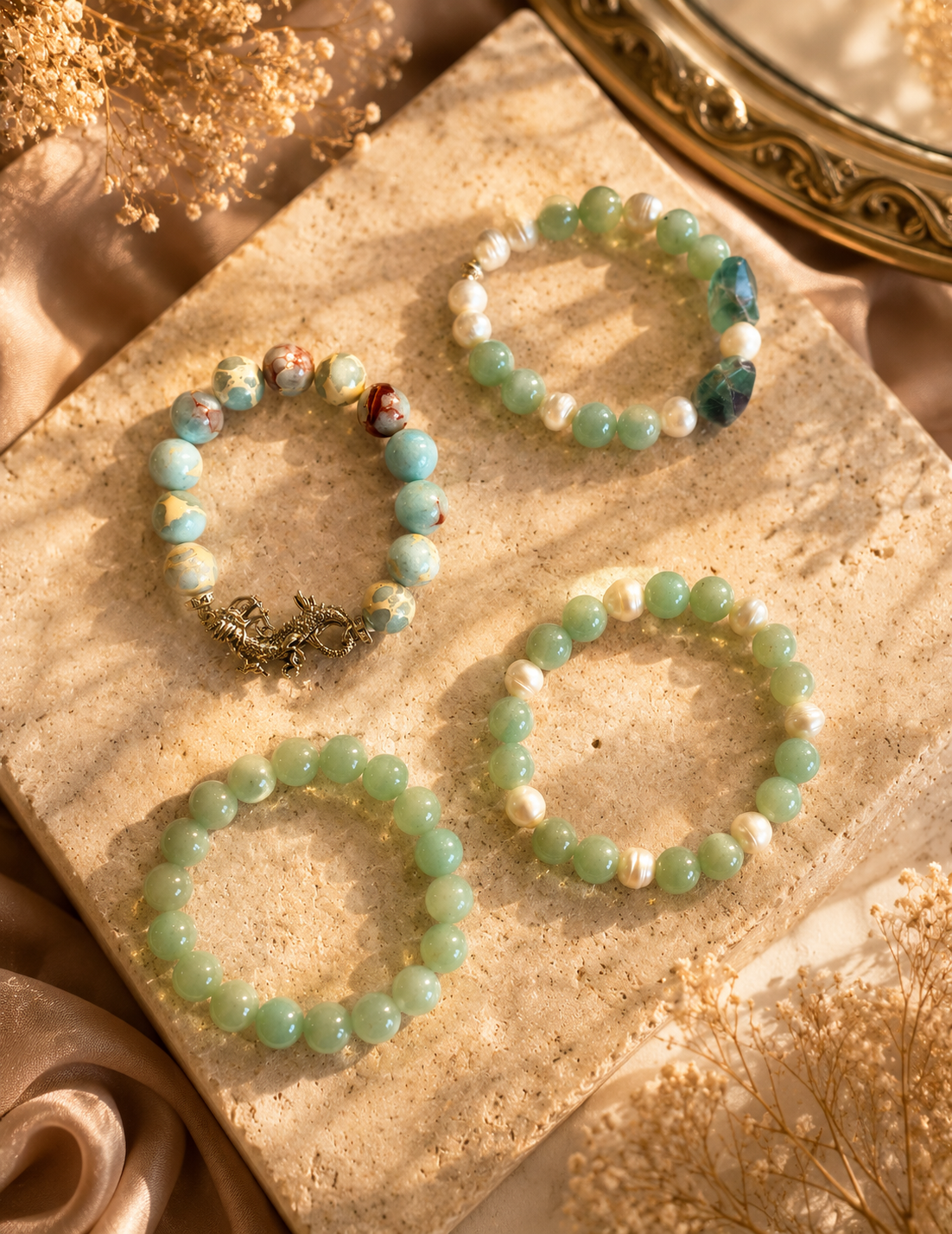 Jade Garden Bracelet Collection