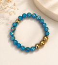 Golden Turquoise Harmony Bracelet