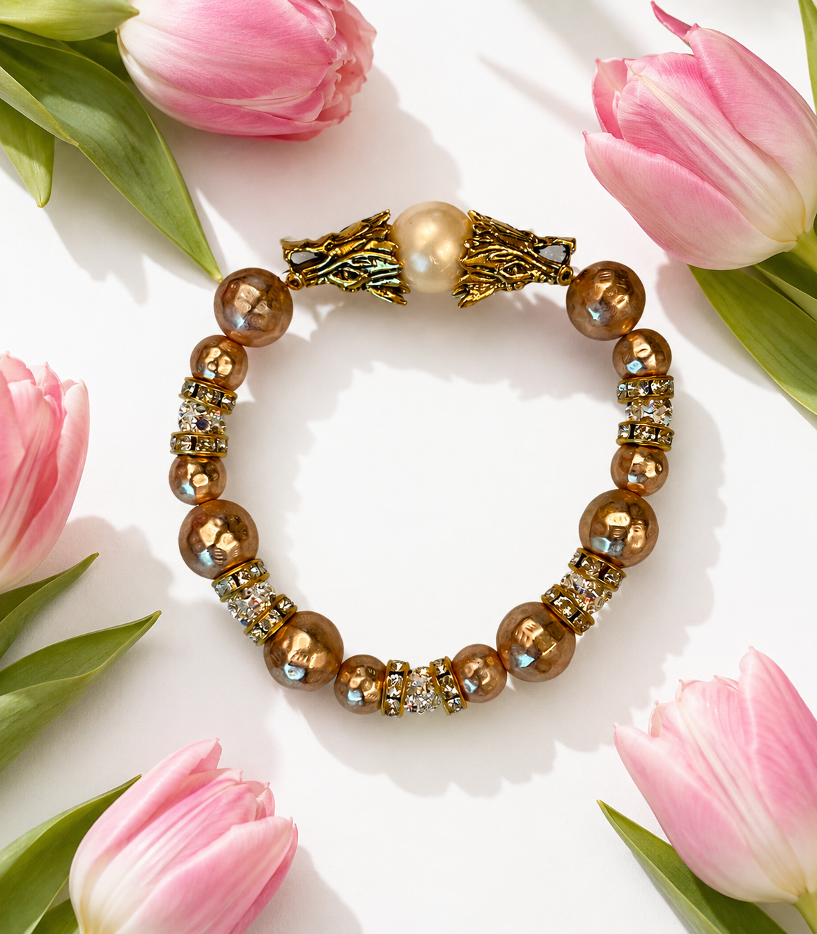 Golden Dragon Bracelet