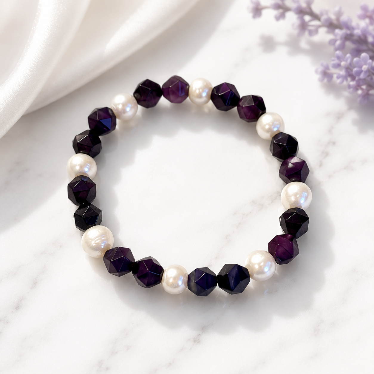 Dusk Pearl Bracelet