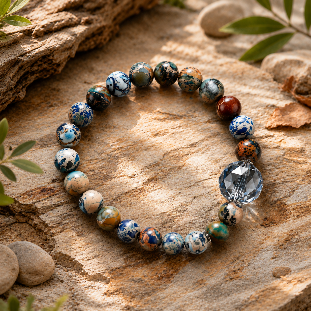 Ocean Jasper Lumina Bracelet